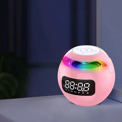 Muzyczny budzik kula z terapią światłem