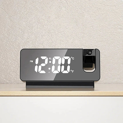 Nowoczesny budzik z kolorowym projektorem