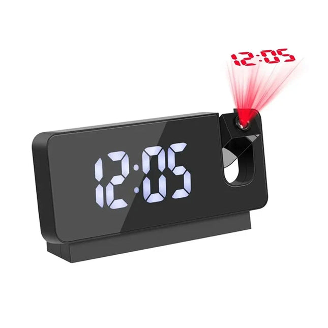 Nowoczesny budzik z kolorowym projektorem