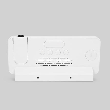 Budzik z projektorem i portem USB