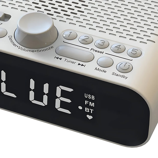 Prosty w obsłudze radiobudzik dla seniora