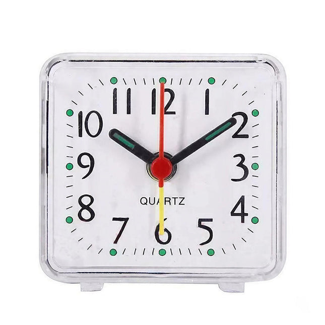 Łatwy w obsłudze mały budzik podróżny