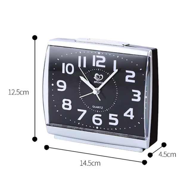 Czytelny budzik analogowy dla seniora