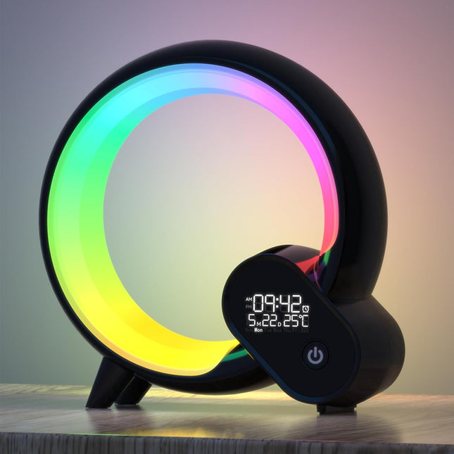 Budzik z dźwiękami natury i światłem