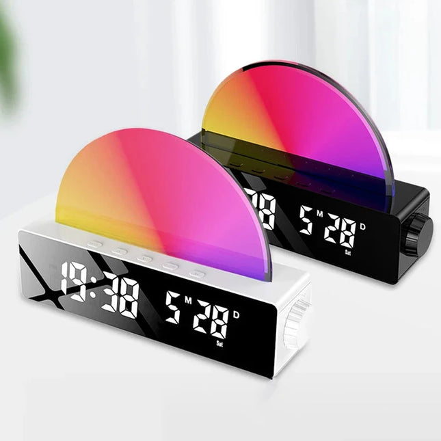 Budzik z symulacją świtu i zmierzchu