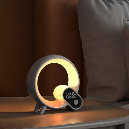 Lampa budzik z odgłosami natury