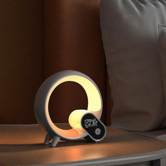 Lampa budzik z odgłosami natury