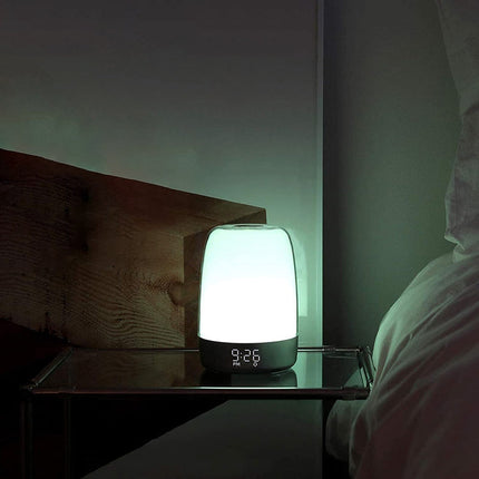 Lampka nocna budzik symulator wschodu