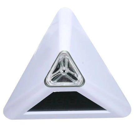 Budzik piramida z lampką zmieniającą kolory