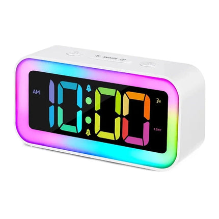Cyfrowy budzik z podświetleniem RGB LED