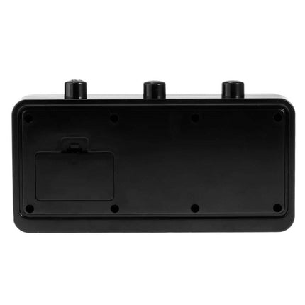 Budzik klapkowy z kalendarzem w stylu retro