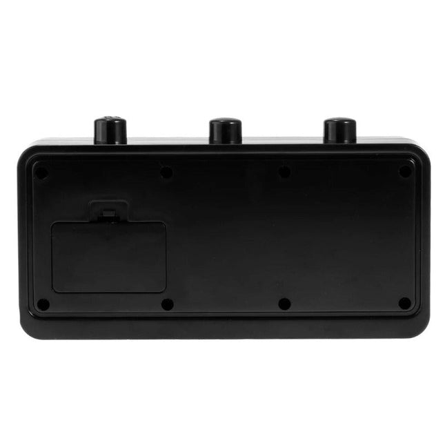 Budzik klapkowy z kalendarzem w stylu retro