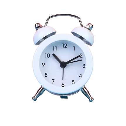 Mini budzik retro z głośnym alarmem